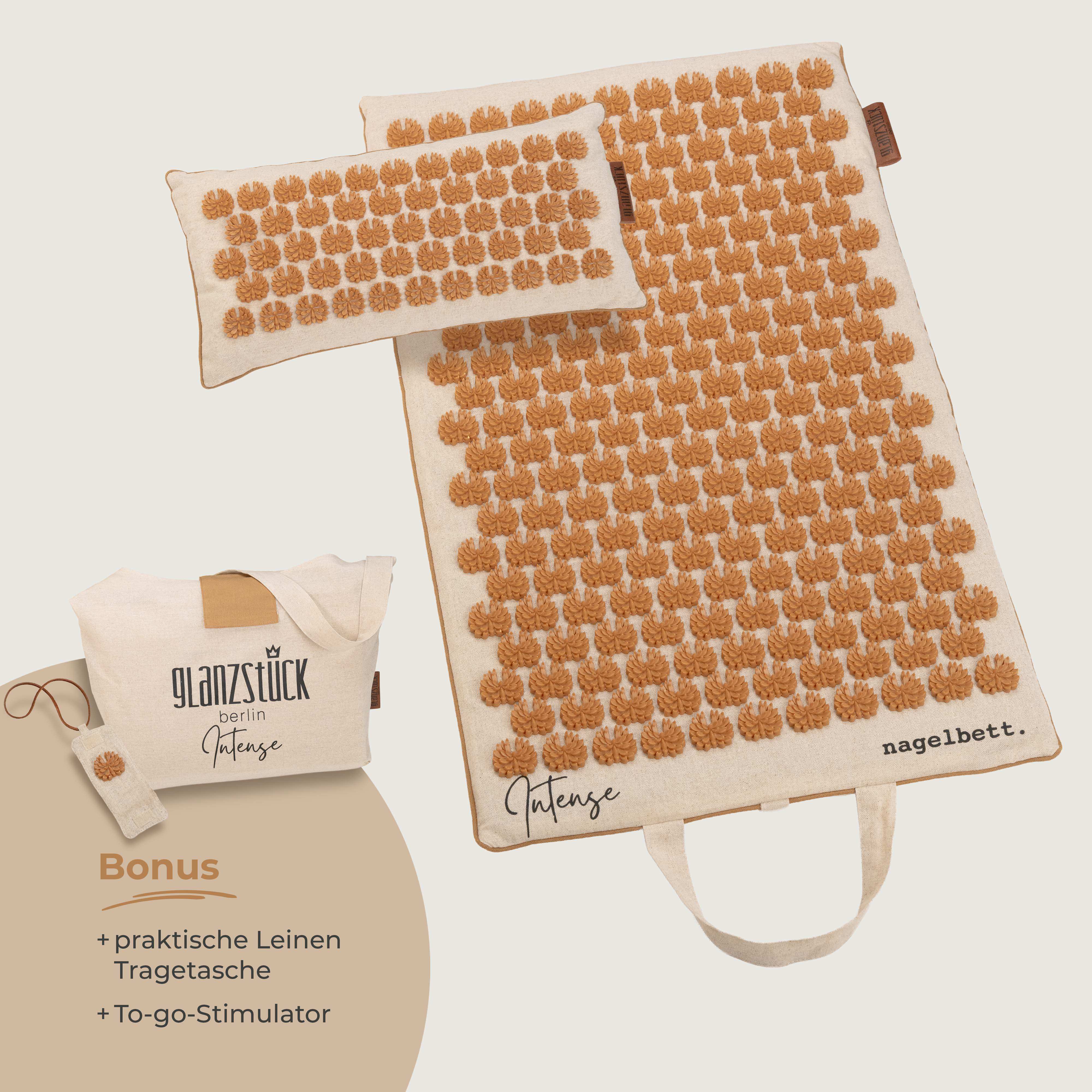 XL Acupressure Mat INTENSE Premium Set | Highlight – Glanzstück Berlin