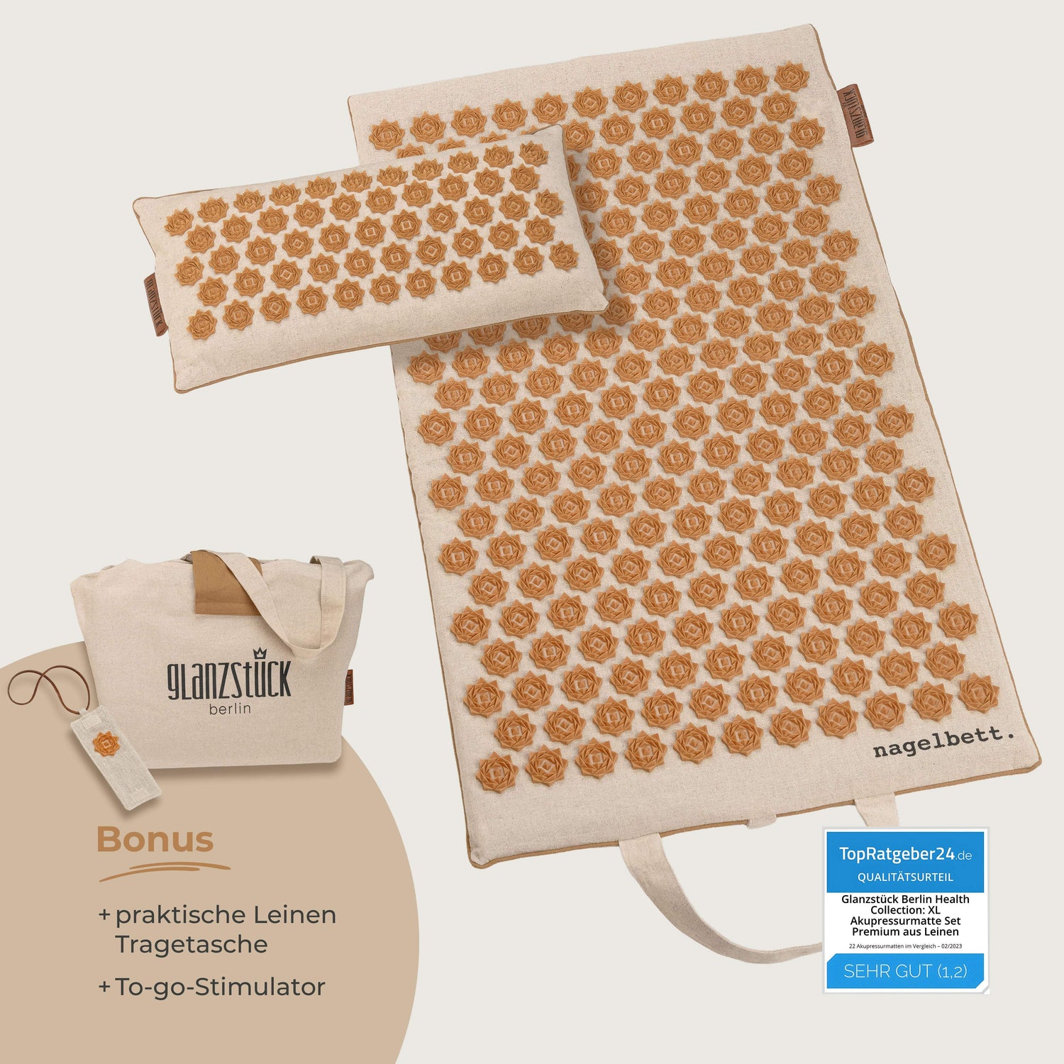 XL Akupressurmatte Premium Set ORIGINAL