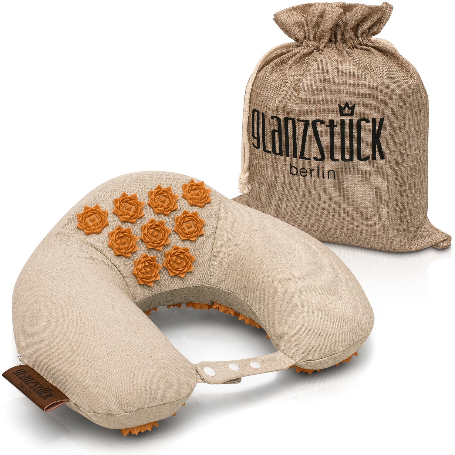 Premium Nackenhörnchen/ Akupressurkissen
