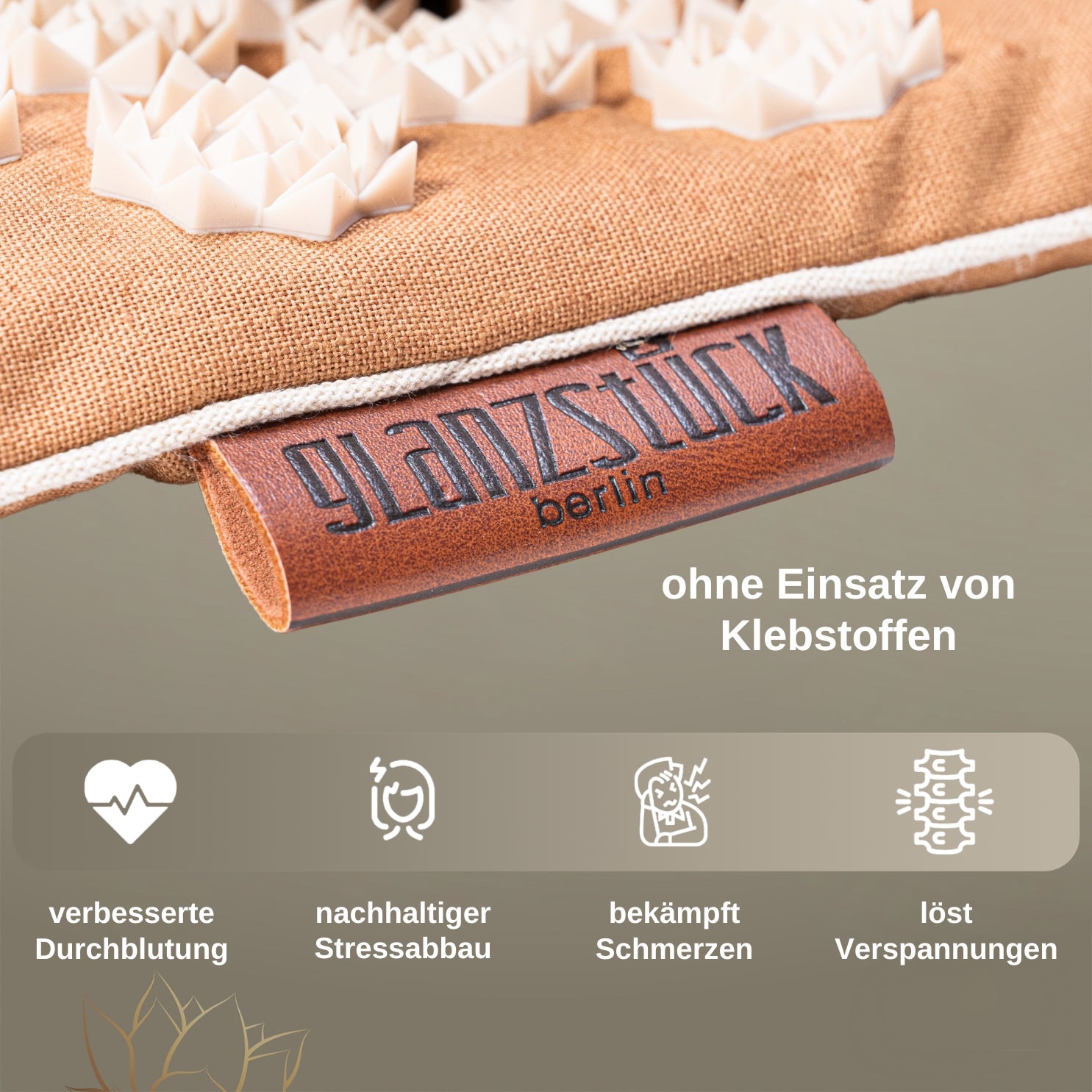 XL Akupressurmatte Premium Set HOT EDITION (elektrisch erwärmbar)