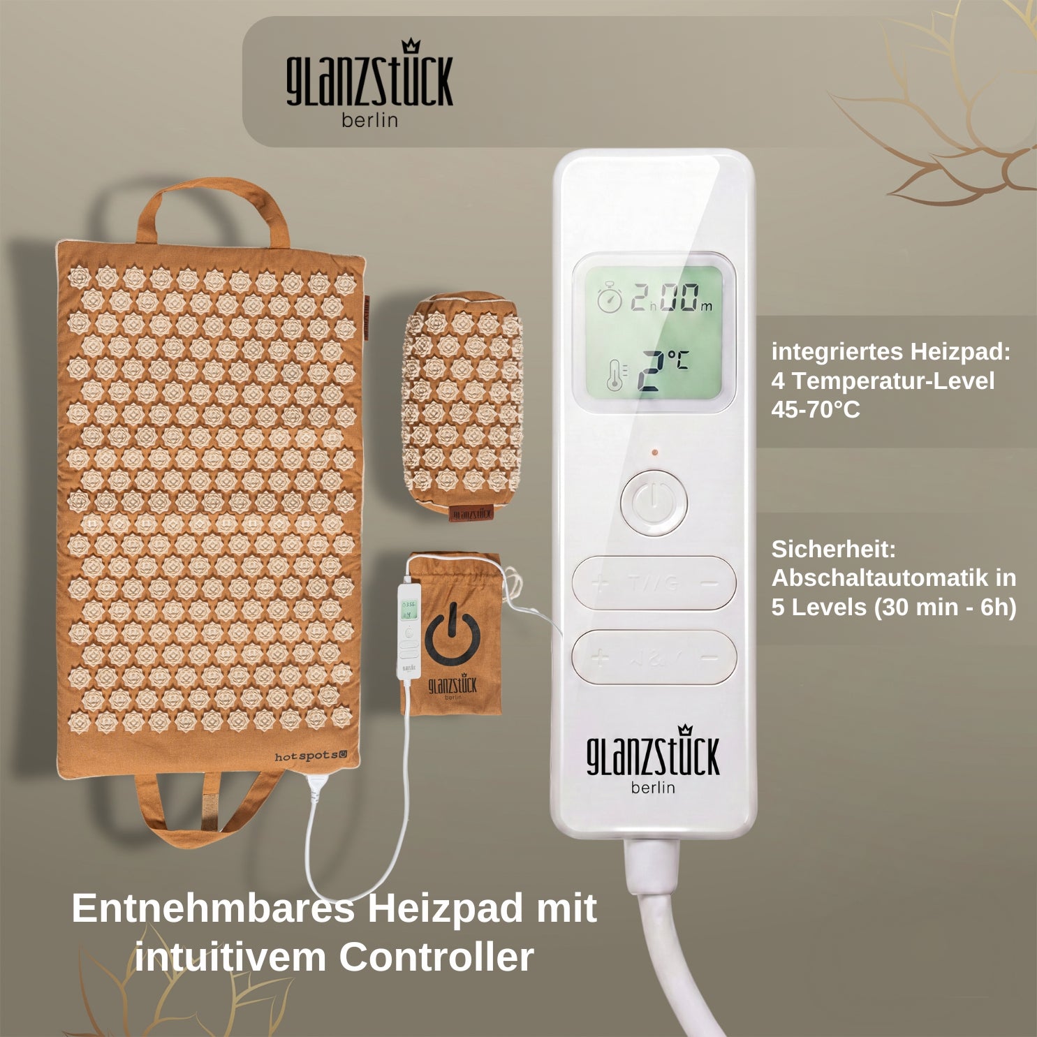 XL Acupressure Mat HOT EDITION electric | Highlight – Glanzstück