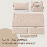 Autogenes Training Kurs inkl. XXL Akupressurset Lounge Edition Intense mit Zusatzmodulen und Tasche