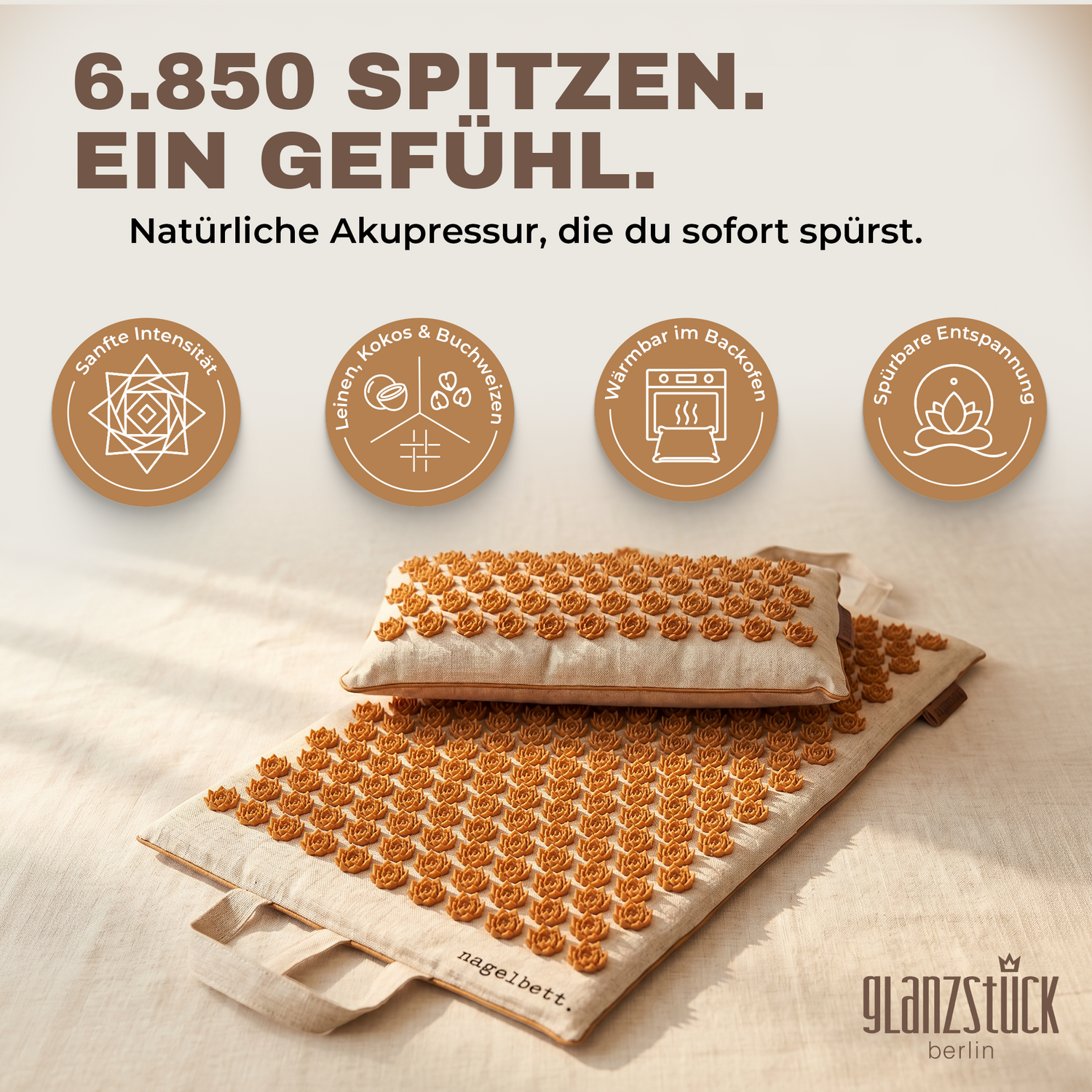 XL Akupressurmatte Premium Set ORIGINAL