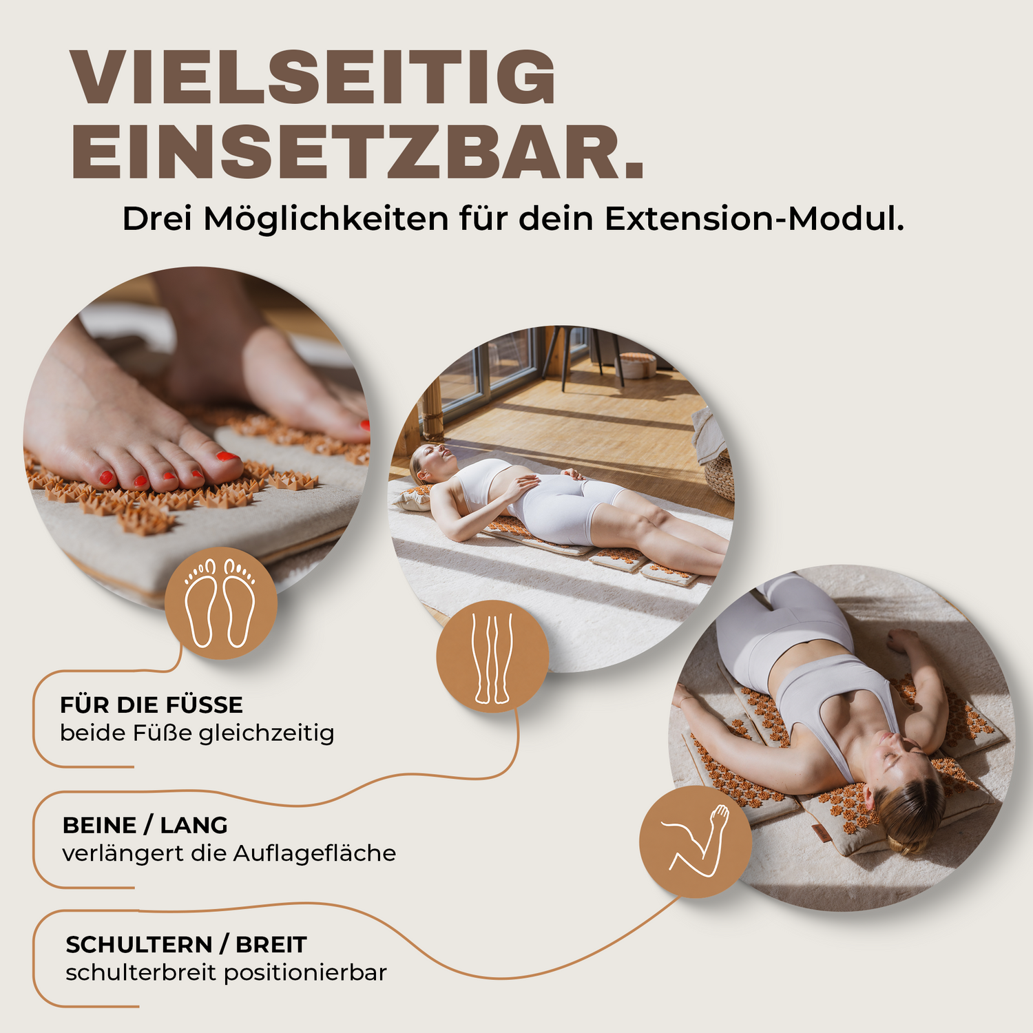 XXL Akupressurmatte Premium Set SPITZEN EDITION